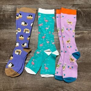 LEVSOX Animal Print Bundle Size Medium